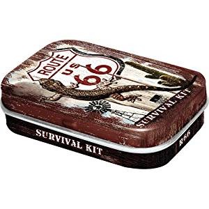 Nostalgic Art Retro mint box Route 66 Desert Survival Kit