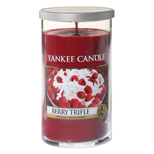 Yankee candle Svíčka ve skleněném válci Ovocný dezert s vanilkovým krémem, 340 g