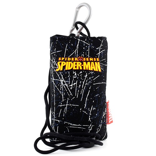 Spiderman Pouzdro na mobil Spiderman černé s nápisem Spiderman