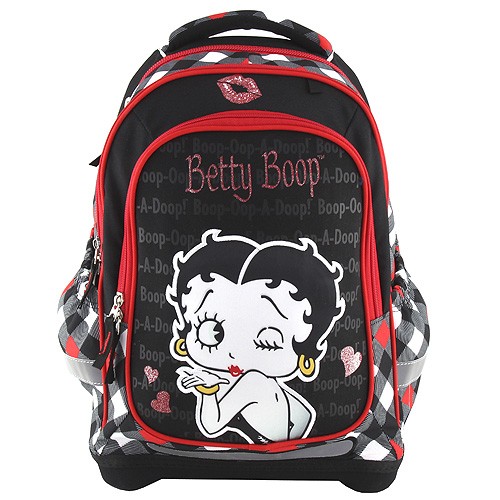 Betty Boop Školní batoh Target Betty Boop, barva černá