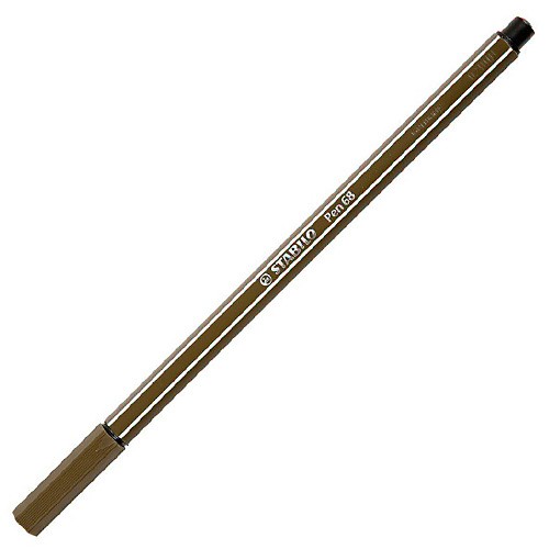 Stabilo Vláknový fix Stabilo Pen 68, 1 mm, žlutohnědý