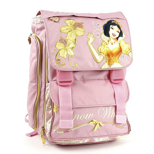 Princess Školní batoh Princess na přezky, Princess Pink