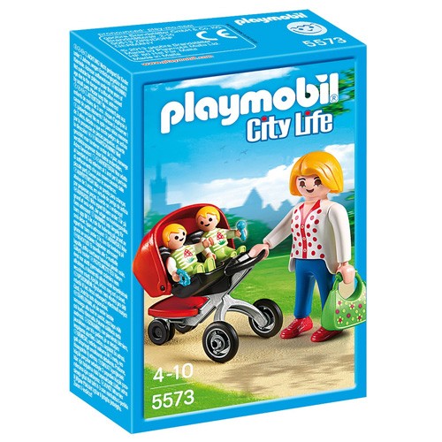 Playmobil Kočárek pro dvojčata Playmobil Mateřská škola