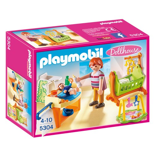 Playmobil Dětský pokoj s kolébkou Playmobil Dům pro panenky, 28 dílků