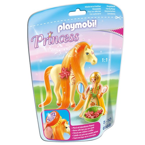 Playmobil Princezna Sunny s koněm Playmobil Princezna Sunny a kůň, 17 dílků