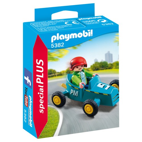 Playmobil Chlapeček se šlapacím autem Playmobil Život ve městě, 8 dílků