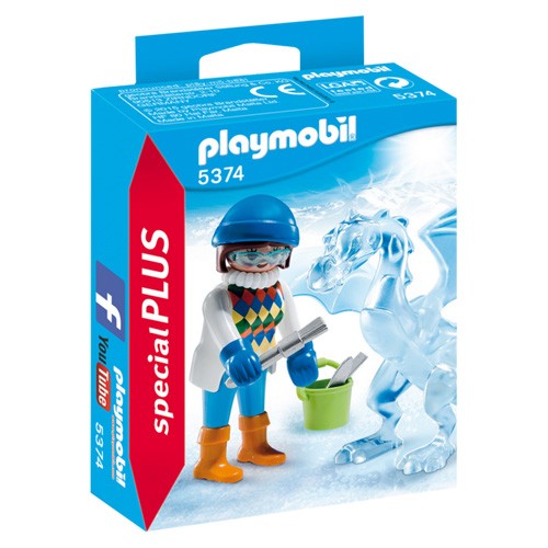 Playmobil Umělkyně s ledovou sochou Playmobil Život ve městě, 15 dílků
