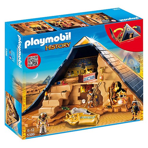 Playmobil Faraonova pyramida Playmobil Římané a Egypťané, 120 dílků