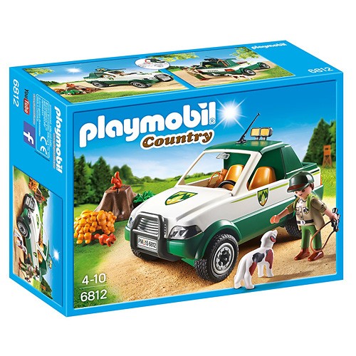 Playmobil Hajný s pick-upem Playmobil Statek, 39 dílků