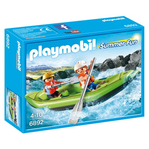 Playmobil Raft na divokou vodu Playmobil Prázdniny, 9 dílků