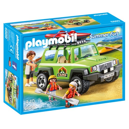 Playmobil Auto správce kempu Playmobil Prázdniny, 15 dílků