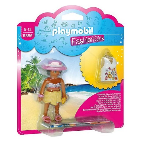 Playmobil Dívka v plážových šatech Playmobil Módní přehlídka, 8 dílků