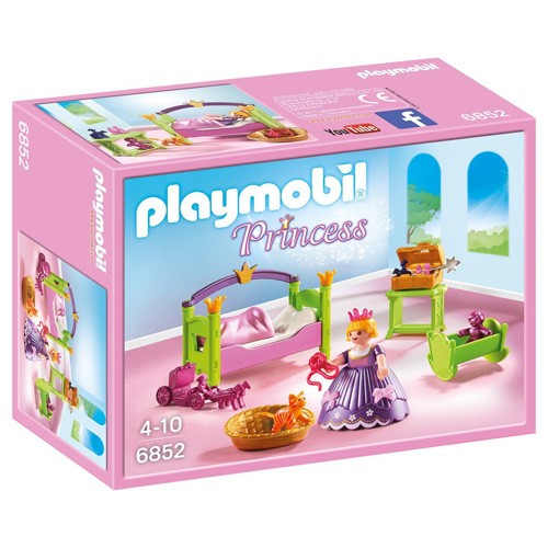 Playmobil Princeznin dětský pokoj Playmobil Zámek, 25 dílků
