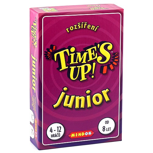 Mindok Time's Up! rozšíření Junior nové kartičky ke hře Times Up!