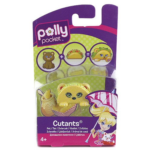 Hasbro Zvířátko Polly Pocket Mattel medvídek