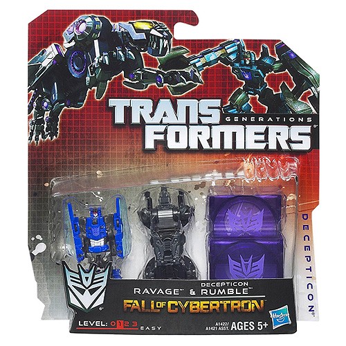 Hasbro Transformers disky Hasbro Ravage a Decepticon Rumble