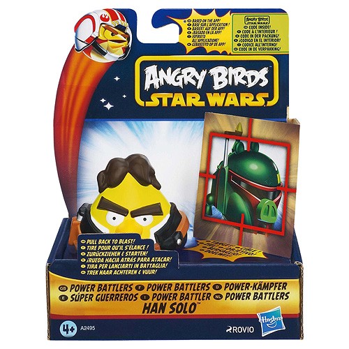 Hasbro Míček s terčem Star Wars Hasbro Angry Birds - natahovací míček s terčem