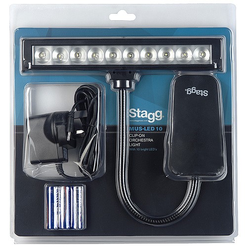 Stagg LED lampička Stagg na notový stojan