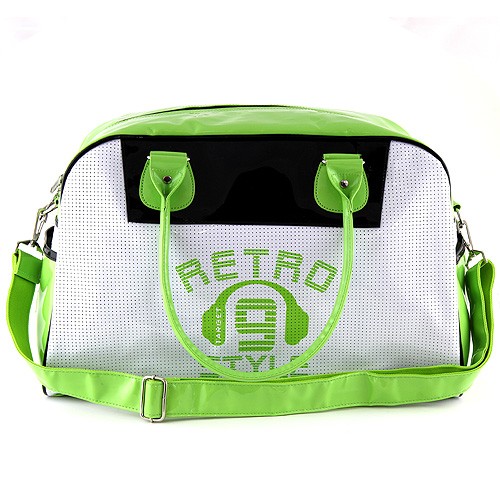 Target Cestovní taška Target zeleno-bílá