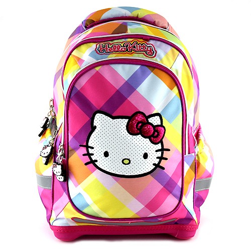 Hello Kitty Školní batoh Hello Kitty Školní batoh Yellow Square