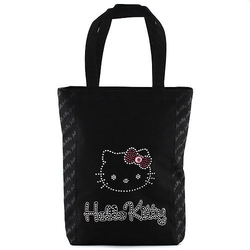 Hello Kitty Nákupní taška Hello Kitty černá