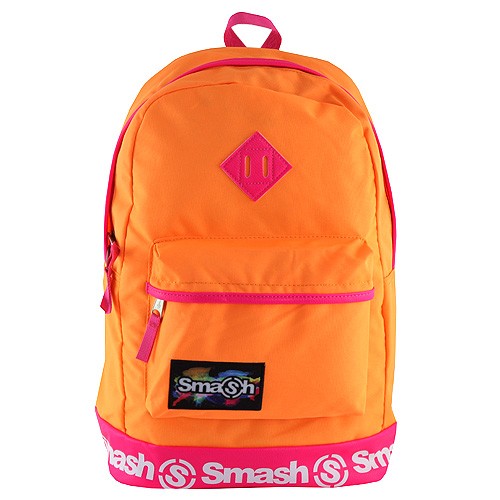 Smash Studentský batoh Smash neonová oranžová