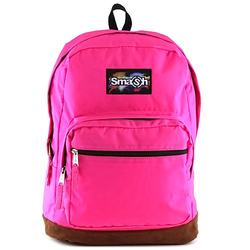 Smash Studentský batoh Smash tmavě růžový
