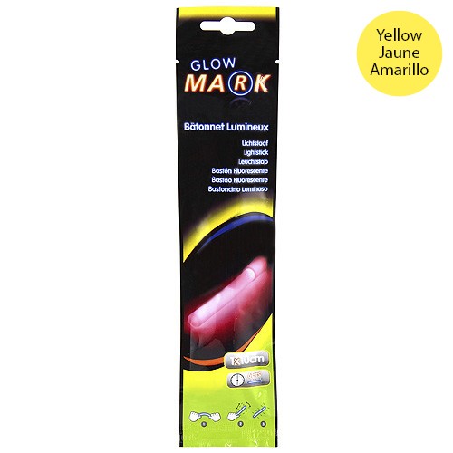 Glow Mark Svítící proužek Glow Mark žlutý, 10cmx10mm
