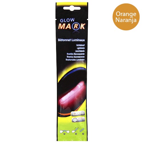 Glow Mark Svítící proužek Glow Mark oranžový, 10cmx10mm