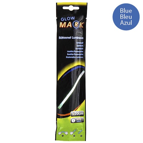 Glow Mark Svítící proužek Glow Mark 20x1cm, modrý