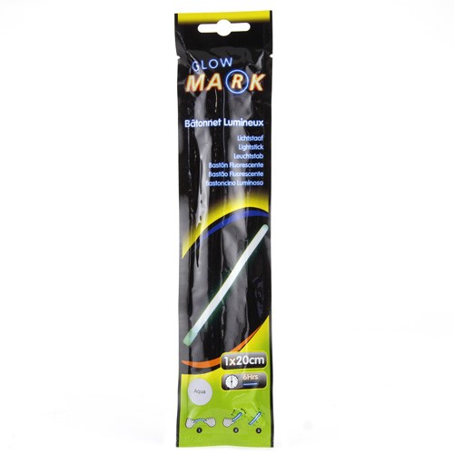 Glow Mark Svíticí proužek Glow Mark 20x1cm, světle modrý