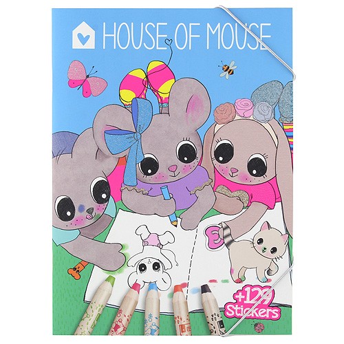 House of Mouse Omalovánky House of Mouse 129 samolepek