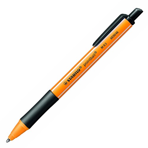 Stabilo Kuličkové pero Stabilo Pointball, 0.5 mm, černé