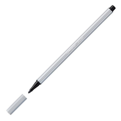Stabilo Vláknový fix Stabilo Pen 68, 1 mm, světle šedý
