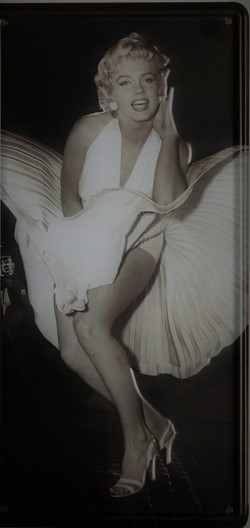 Retro Plechová cedule Marilyn Monroe