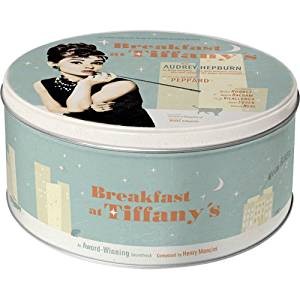 Nostalgic Art Plechová dóza kulatá Breakfast at Tiffany's
