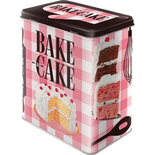 Nostalgic Art Plechová dóza Bake A Cake