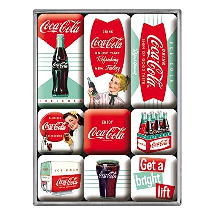Nostalgic Art Sada magnetů Coca Cola Diner Set