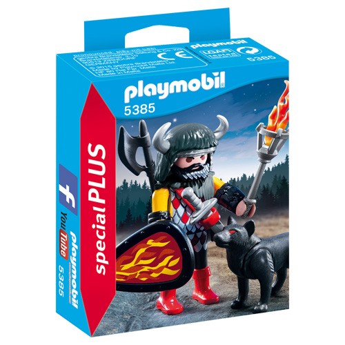 Playmobil Vlčí bojovník Playmobil Rytíři a barbaři, 12 dílků