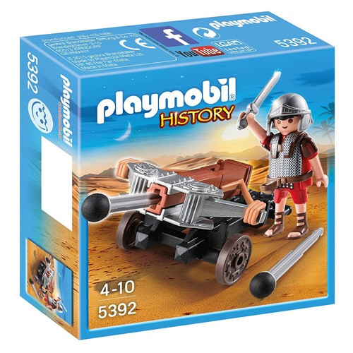 Playmobil Legionář s balistou Playmobil Římané a Egypťané, 15 dílků