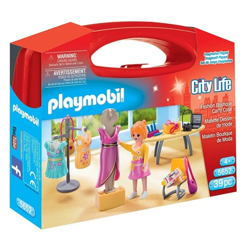 Playmobil Prodavačka v butiku Playmobil Život ve městě, 39 dílků