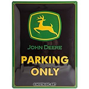 Nostalgic Art Plechová cedule John Deere Parking Only