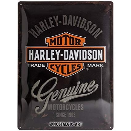 Nostalgic Art Plechová cedule Harley Davidson Designs