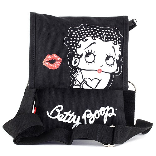 Betty Boop Kabelka přes rameno Betty Boop černo/bílá, s motivem Betty Boop