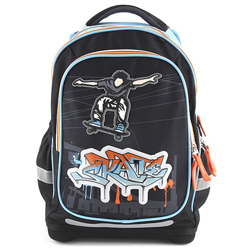 Target Školní batoh Target 3D Skate, barva černá