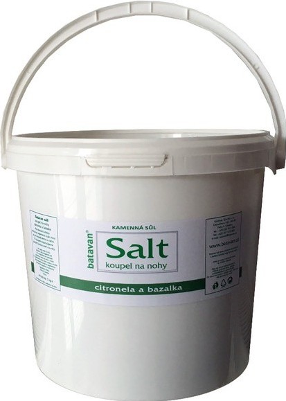 batavan ® Batavan koupelová sůl citronela a bazalka 5kg