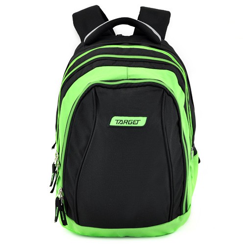 Target Školní batoh 2v1 Target Zeleno-černý