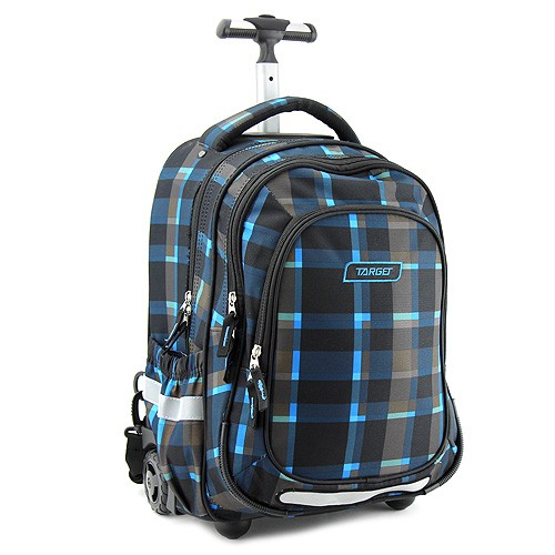Target Školní batoh Trolley Target Šedo-modro-černý