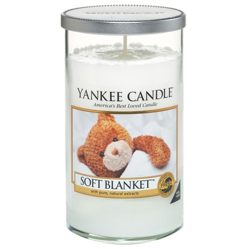 Yankee candle Svíčka ve skleněném válci Jemná přikrývka, 340 g