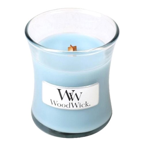 WoodWick Mini candle | Sea Salt & Cotton